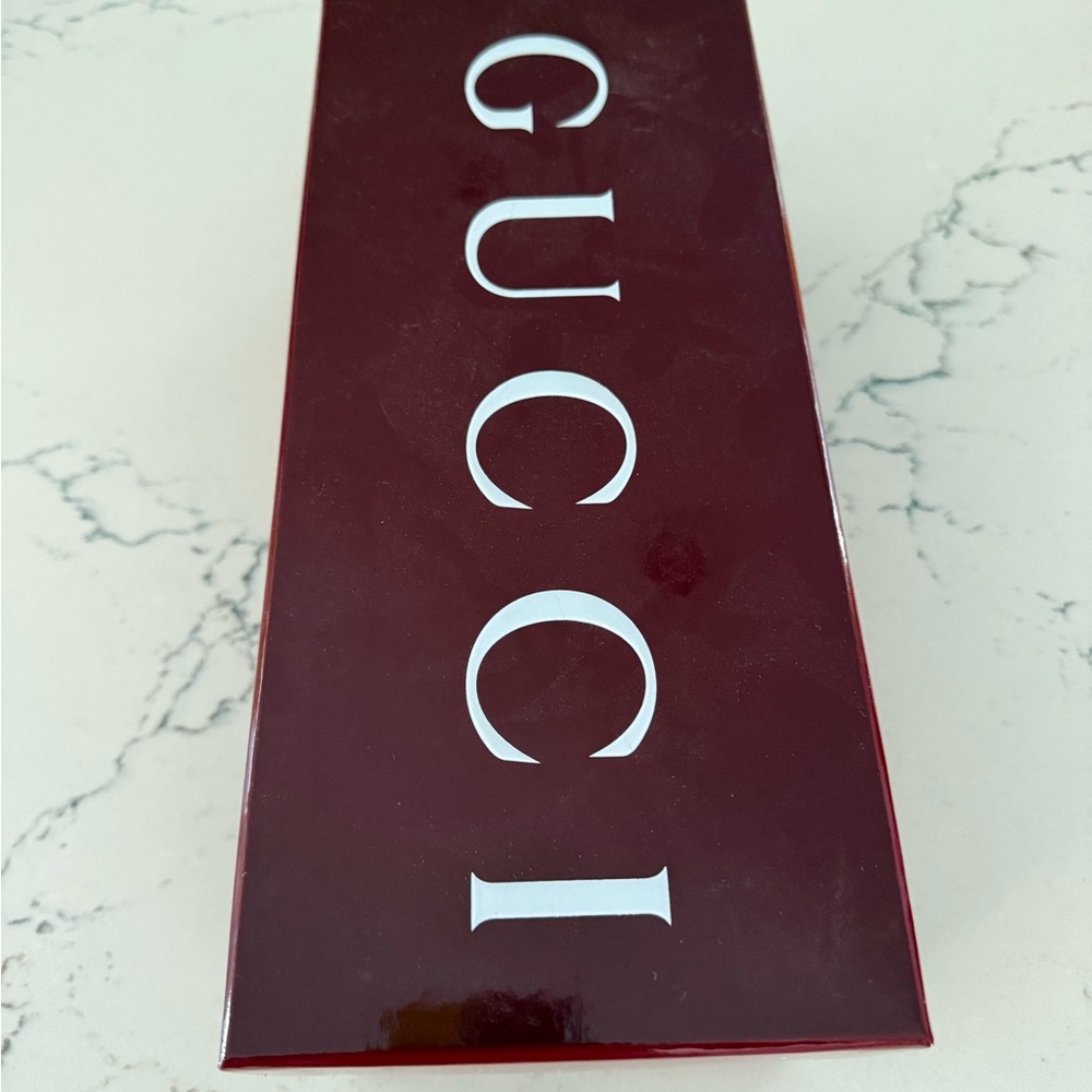 Gucci Beige and Brown GG Slide Sandals - Picture 9 of 14